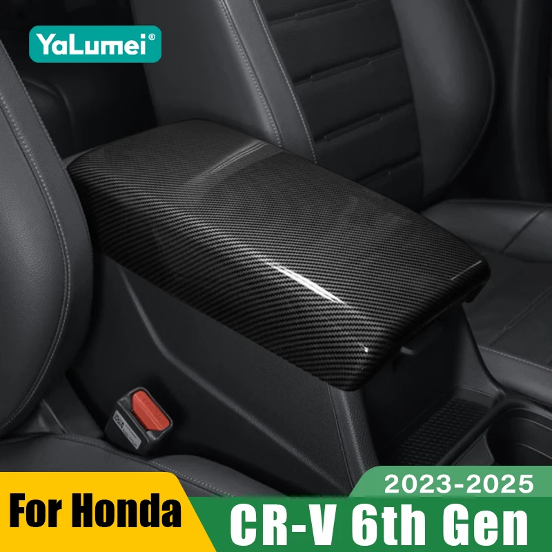 Für Honda CR-V CRV 6. Generation 2023 2024 2025 Hybrid Auto Armlehne Box Trim Abdeckung Wasserdichte Pad Zubehör