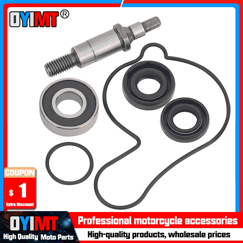 Water Pump Impeller Shaft Seal Bearing Gasket Repair Kit For YAMAHA YFZ450R YFZ450X YFZ450 YFZ 450 R X Special Edition Limited