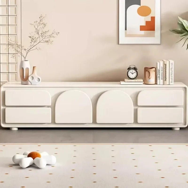 

Customizable Soporte de Tv decorativo de alto brillo, soporte Tv elegante lujo, sala estar moderna,