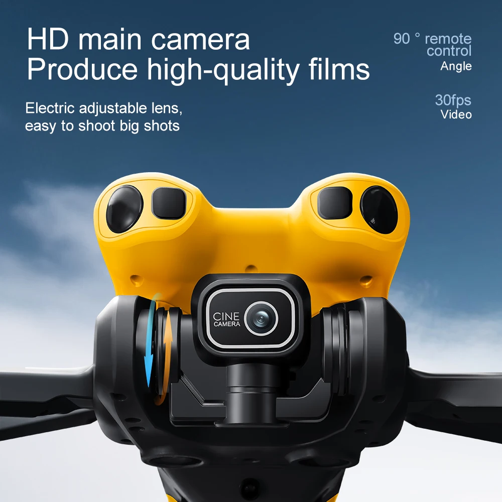 New Bumblebee GT50 Drone MIni 4.5"Screen Brushles Optical Stream Positioning Quadcopter with Camera FPV WIFI RC 4axis Drones Toy