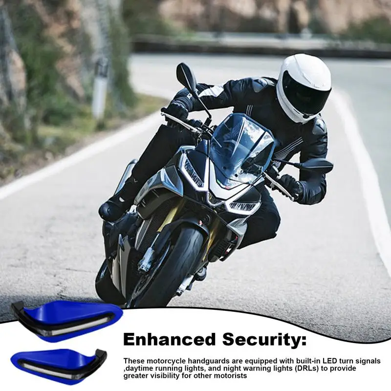 Motorcycle Hand Guard Motorcycle Windshield Horn Hand Guard Protection Gear Off-Road Motorcycle Handlebar Guard Handlebar Hand