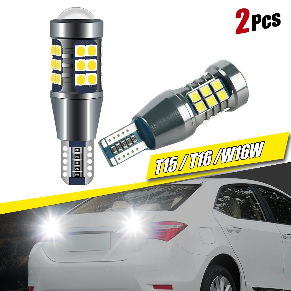 2pcs W16W T15 Canbus Backup Lamp LED Reverse Light Bulb For Mercedes Benz E M R S Class W212 A207 C207 S212 W166 W251 V251 W221