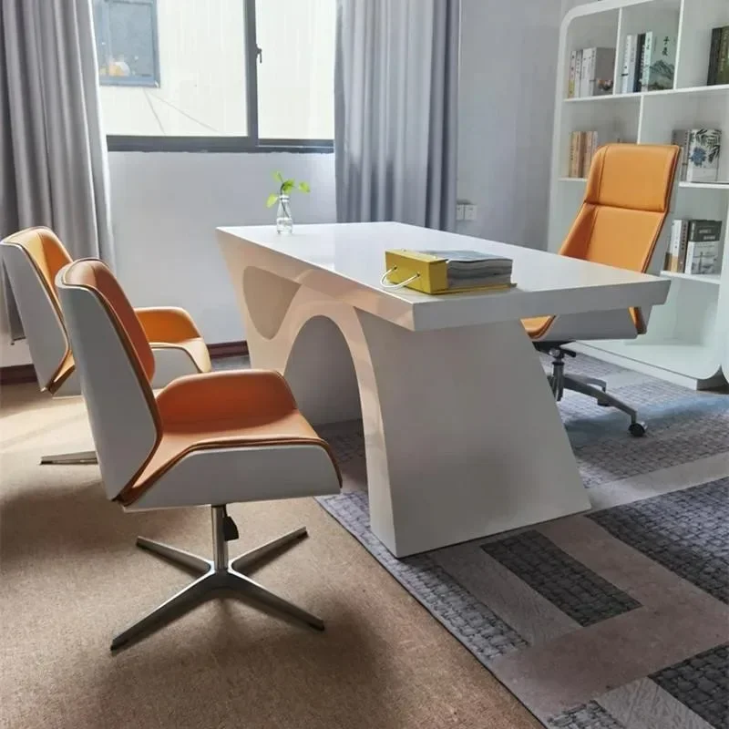 New Light Luxury Computer  Sedentary Boss Chair Ode to Joy Office Chair Home Study Meeting Room Conference