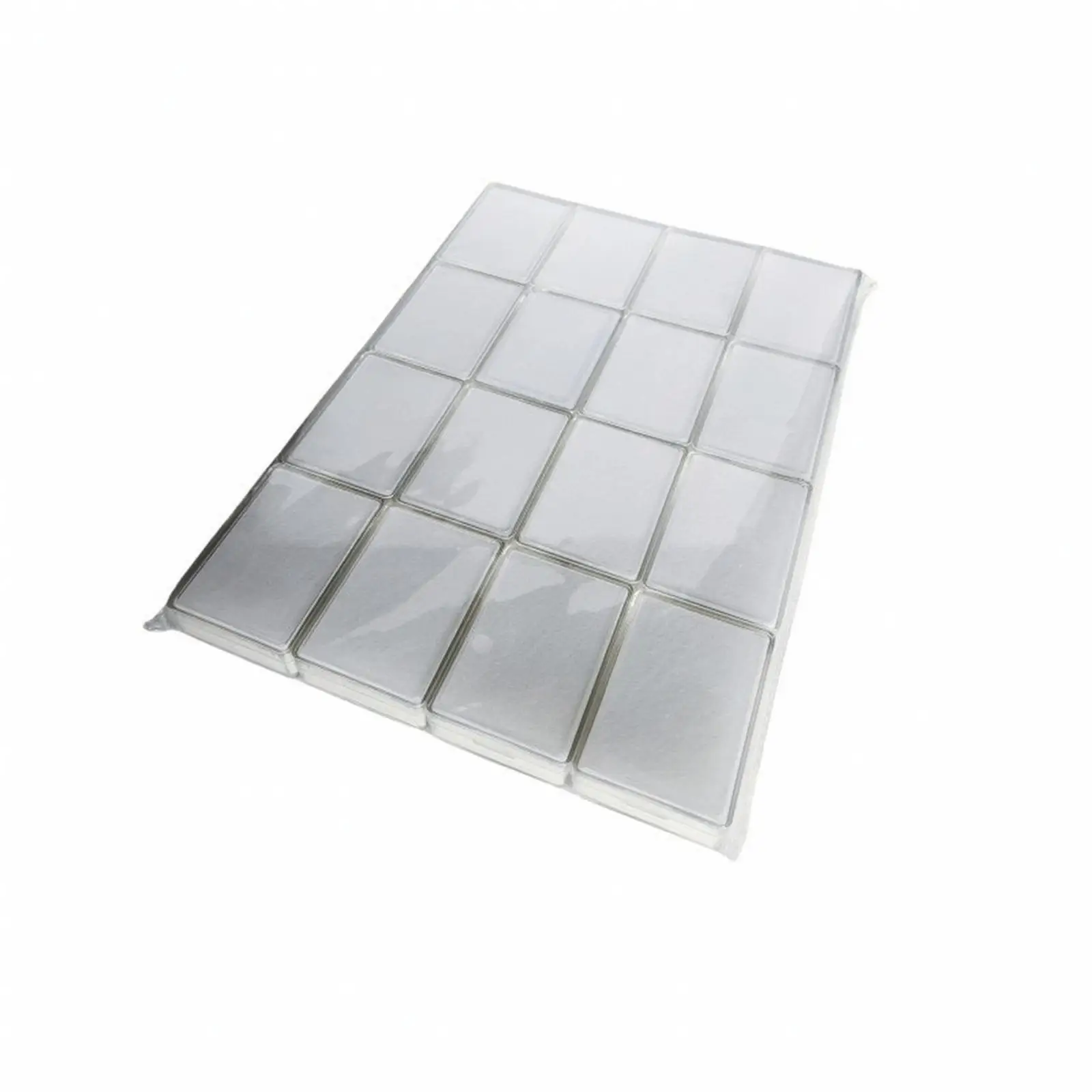 Compact Jewelry Organizer Storage Container with Rigid Divider Walls for Countertop Drawer and Travel Use