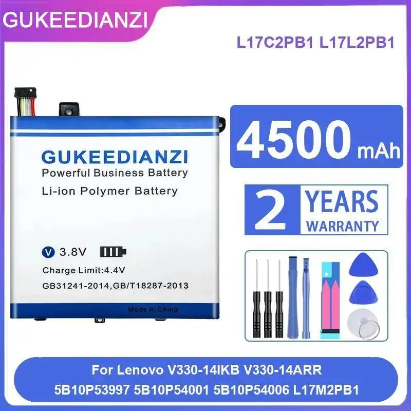 

Долговечный аккумулятор для ноутбука Lenovo V330-14IKB V330-14ARR 5B10P53997 5B10P54001 5B10P54006 L17M2PB1 L17C2PB1 L17L2PB1