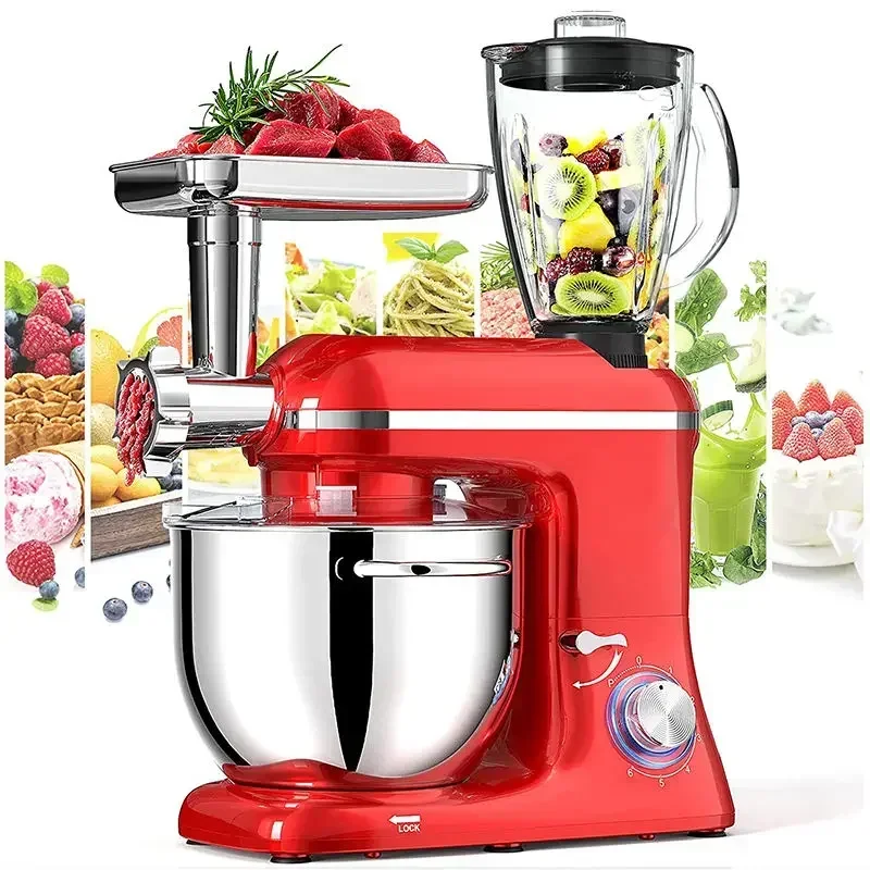 

chinese kitchenaid 6L commercial stand mixer bakery cake mix dough mixer spare parts machine with bowl