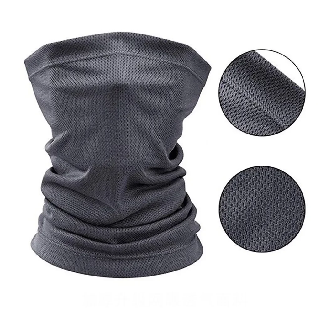 Outdoor Sport Bandana Tube Cycling Running Mask Hiking Hunting Bicycle Ski Neck Gaiter Warmer Headband Scarf Face Cover Summer