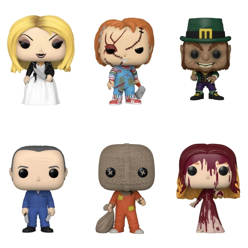 

10Cm Chucky Trick 'r Treat Hannibal Carrie Mark Jones Action Figure Model Ornaments Collectible Garage Kit Doll Toys Gift