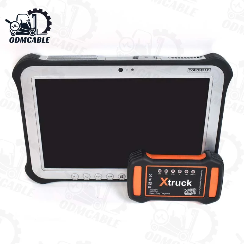 Xtrunk Y009 HDD Automatic Service Diagnostic Kit Sensor CAN-BUS Search Tool with FZ-G1 Tablet Full Set Tool