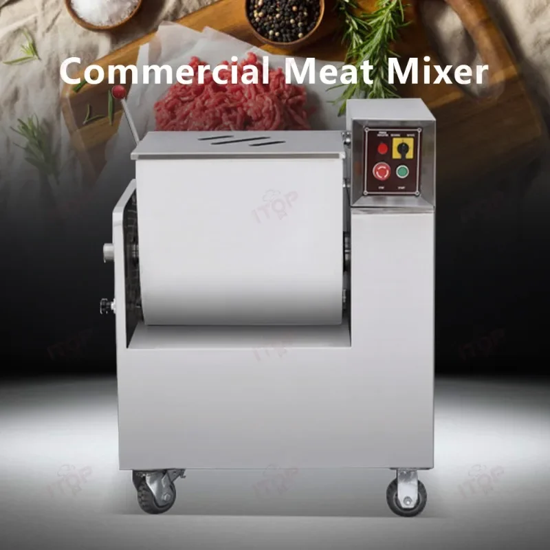 

【Factory】Factory 50l Per Time 0.75kw Commercial Meat Mixing Machine Sausage Mixer Electric Meat Mixer