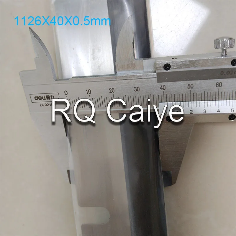 5Pieces For Mitsubishi Printing Machine Spare Parts Wash up Blade 1126X40X0.5mm 1095X40X0.5mm