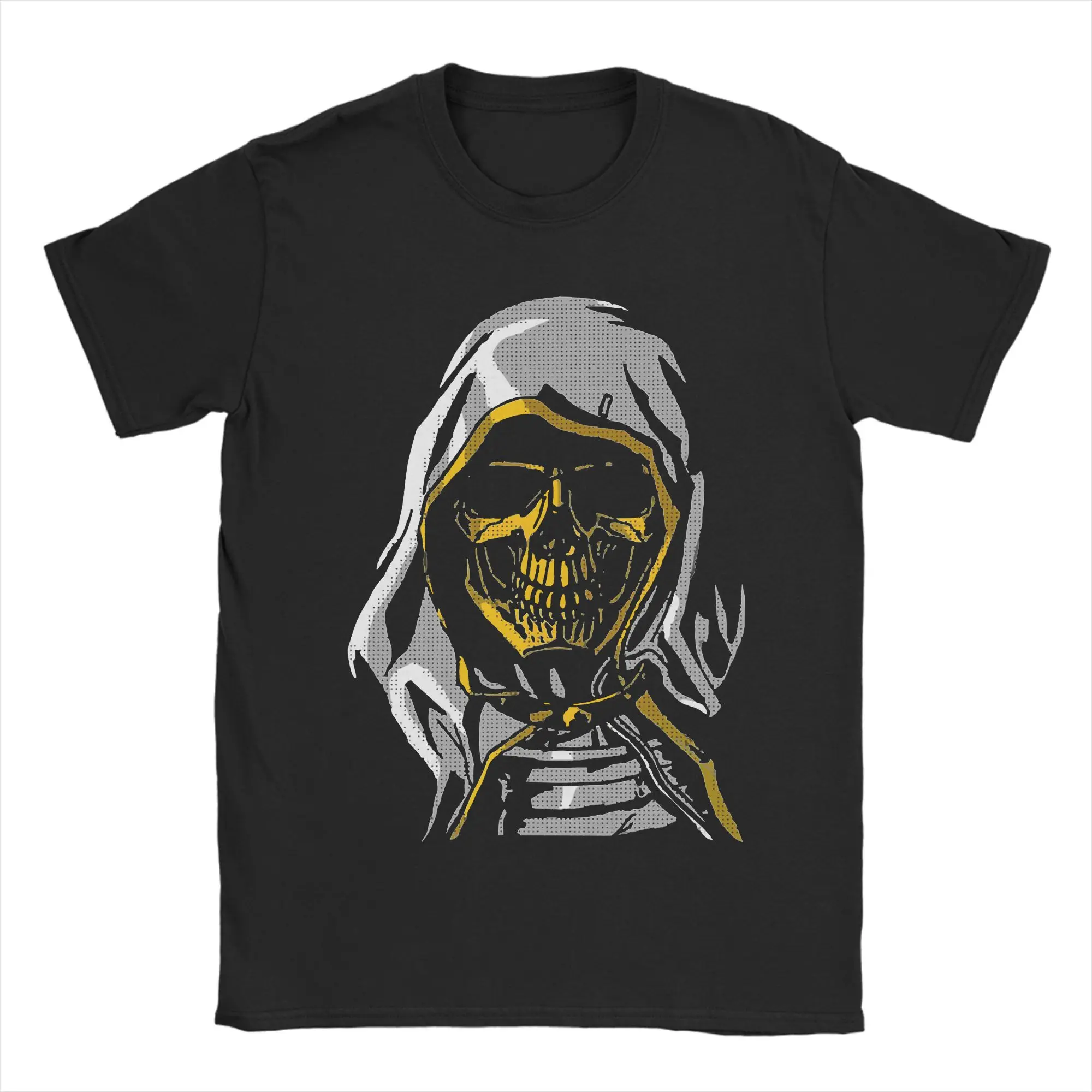 

Death Stranding Kojima Productions футболки с черепом для мужчин и женщин потрясающие футболки из чистого хлопка с круглым вырезом и короткими рукавами топы с принтом