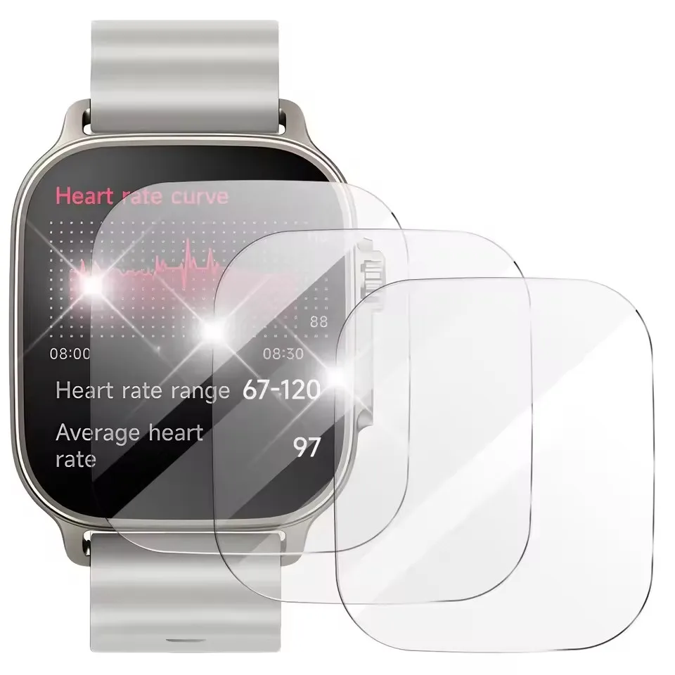 Screen Protector for Apple Watch Ultra 3 with Quick Install Applicator 9H 49mm Tempered Glass Film Full Cover Anti Scratch Guard