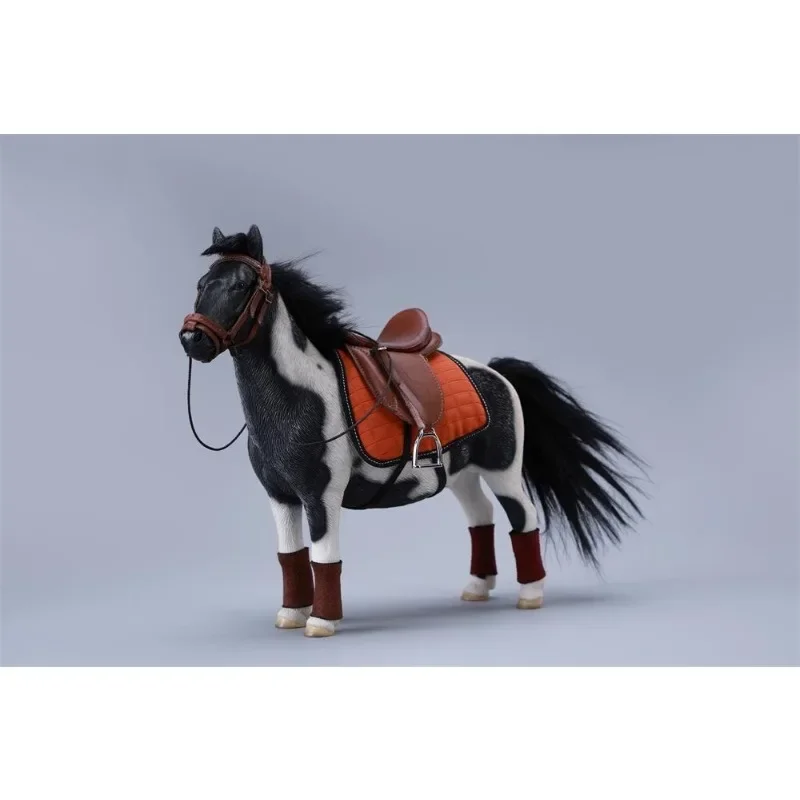 Handmade 1/6 Scale Pony Simulation Horse Cute Animal Model for 12" Soldier Action Figures Decoration Scene Props