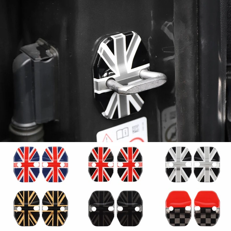 

Car Door Lock Protective Buckle Cover Case For Mini Cooper F65 F66 F56 F55 F67 ABS Car Styling Accessories Waterproof Anti Rust