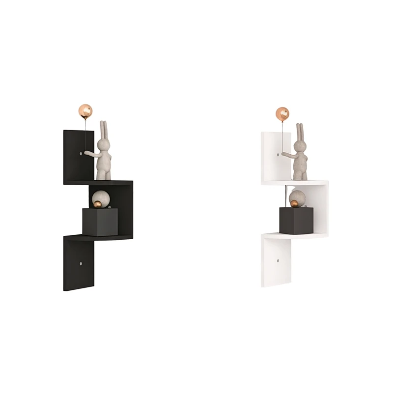 

Wall Bookshelf Multi-Layer Wall Mounted Storage Rack Bedroom Living Room Home Decoration Storage And Organization