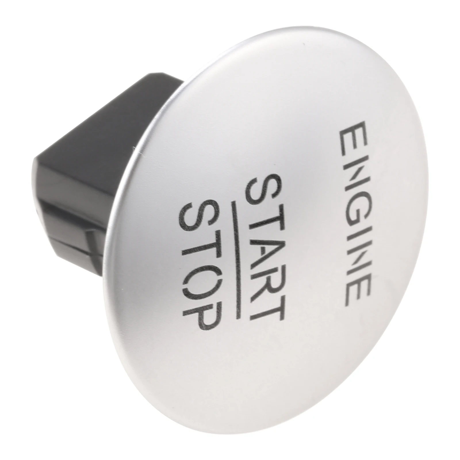 Silver Auto Engine Ignition Keyless One-Click One Key Start Stop Push Button Switch 2215450714 for Mercedes Benz E GL ML Class