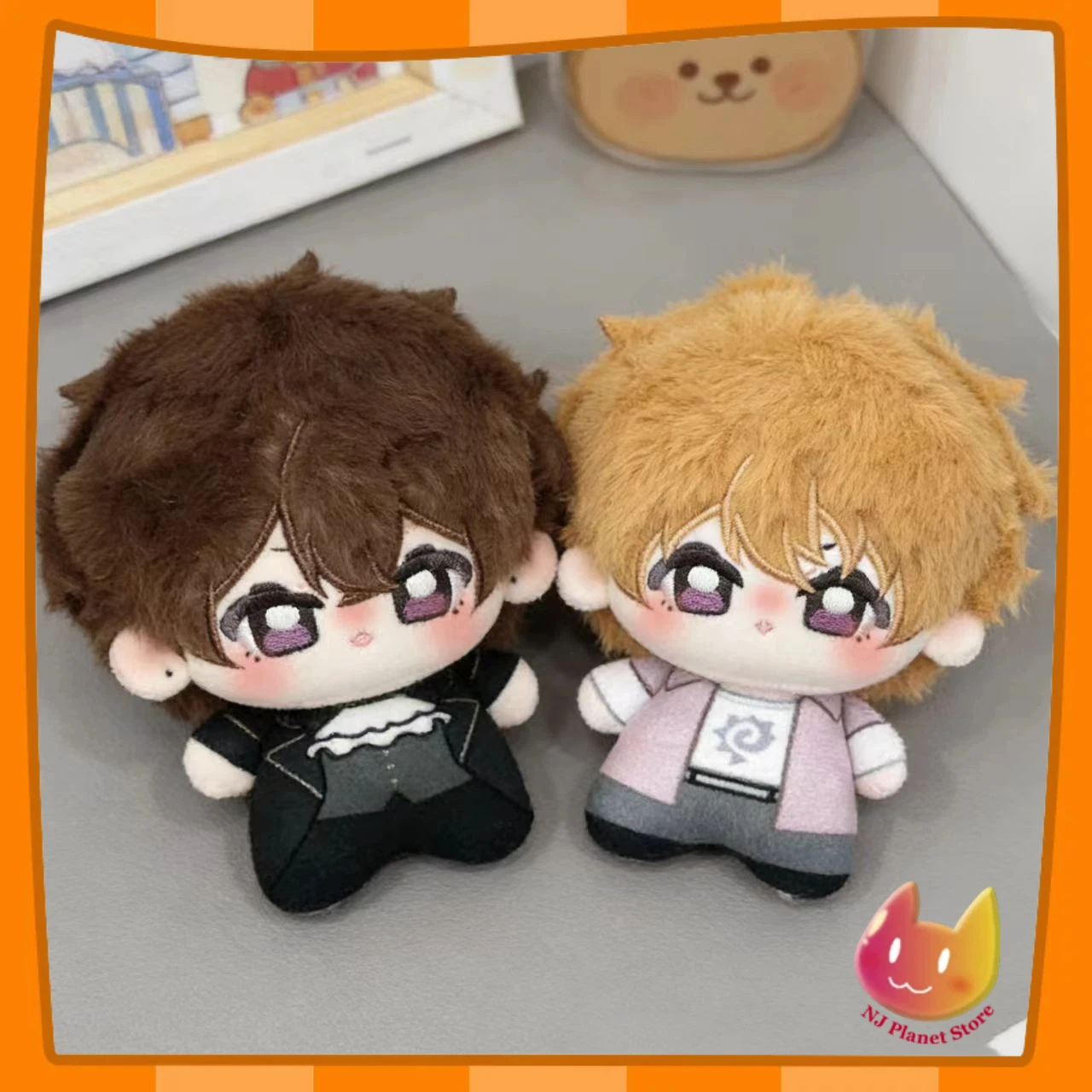 

Плюшевая игрушка-персонаж из аниме-игры Dragon Raja, 10 см, мягкая хлопковая кукла с одеждой, подарок для детей