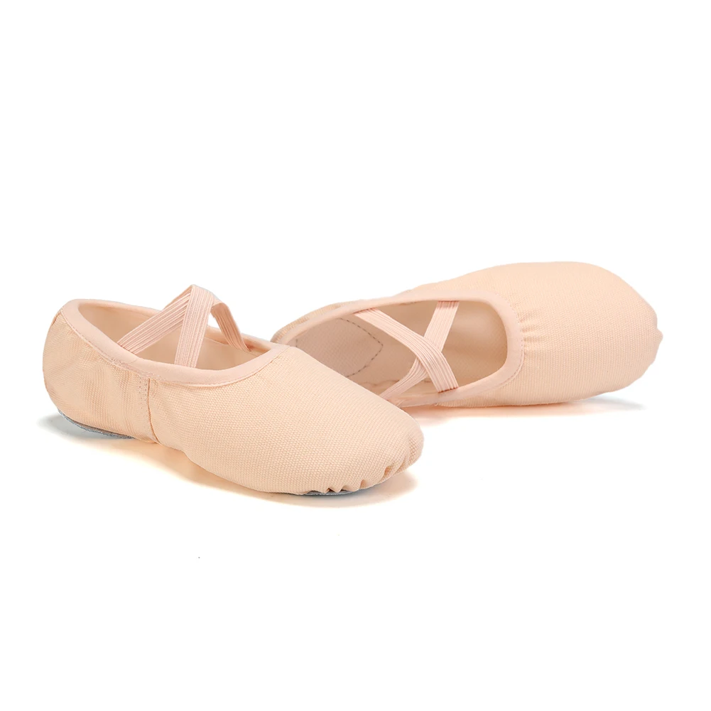 Girls Ballet Shoes For Woman Kids Ballet Slippers Women Ballet Flats Children Practise Dance Shoe Soft Sole Canvas Training Shoe