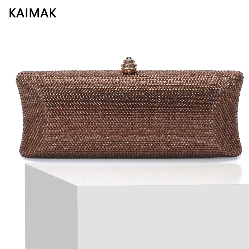 Luxury brand bag clutch Women's bags gold silver Coffee Handbags purse women Square bags Diamond Evening Bag Banquet Wallet