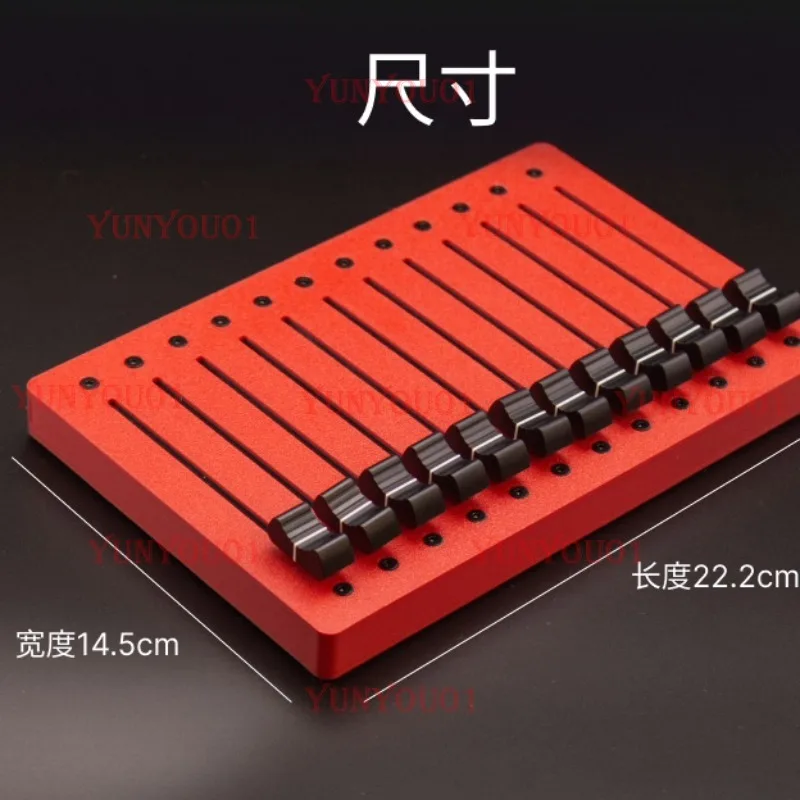 EM-12F Multi-track 10cm long fader MIDI controller CC emoji host volume mapping