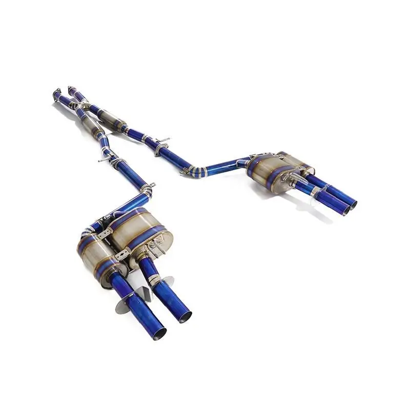 Titanium Exhaust For KIA Stinger GT 3.3TT Valved Muffler Remote Control Catback Exhausts System