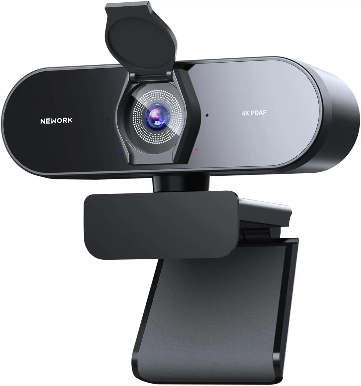 4K Webcam with Dual Autofocus, Noise Reduction Mics, Privacy Cover, 79FOV, USB-A, for PC/Mac/Laptop