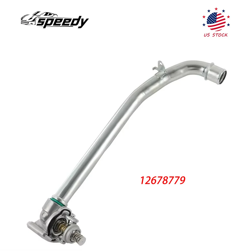 

12678779 Корпус термостата в сборе, серебристый для Cadillac XT5 XT6 GMC Acadia 2017-23 3.6