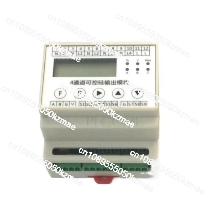 

2~4 Ch Triac Thyristor/0-10V/PWM Dimming Control Module Dimmer Switch for Dimmable LED Lighting RS485 Modbus RTU