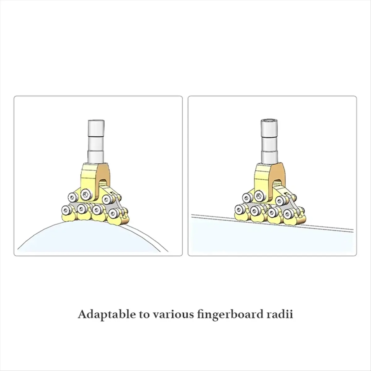

Инструмент V3 с фрактальным ладом, самовсасывающий радиус, предназначенный для установки ладов гитары 1 и 2 [cilae-17R]