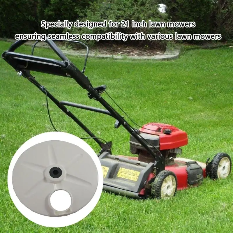 27rb 2pcs استبدال الغبار غلاف العجلة غطاء جزازة غطاء العجلة البلاستيكية الجزء الاستبدال جزء مناسب لنماذج جزازة العشب