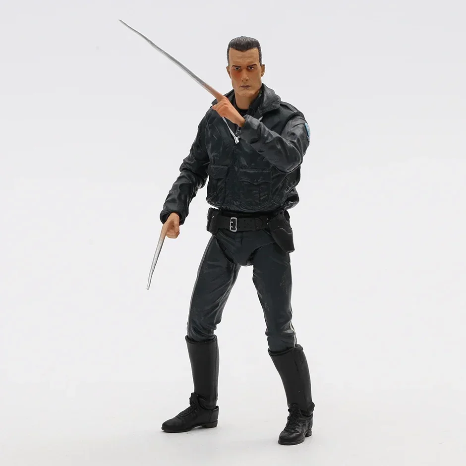 NECA Terminator 2 giorno del giudizio Ultimate T1000 moto Cop Action Figure giocattolo Figurine modello da collezione giocattolo