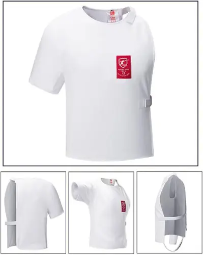 Imagen 2 del producto Chaleco de esgrima 350N Equipo de esgrima Equipo de esgrima profesional Traje protector para equipo de entrenamiento