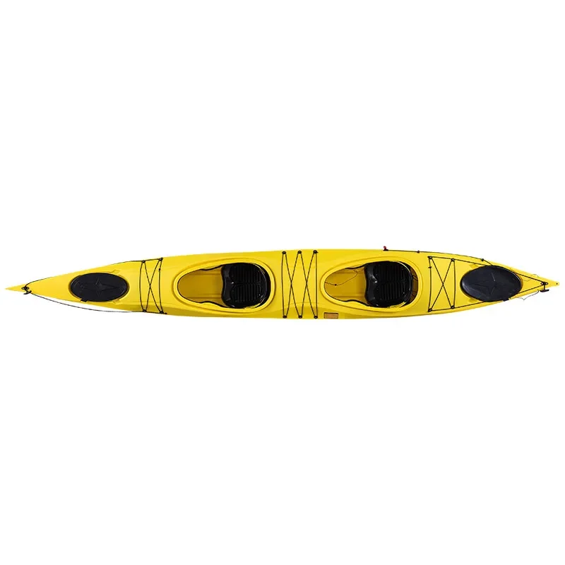 Sit-in Kayak Double 2 Person Rotomolded Plastic Rowing Boats