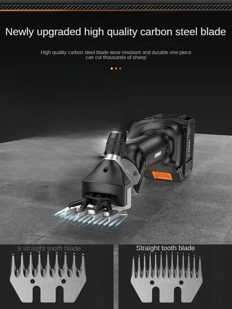 

Professional Lithium Battery Electric Sheep Shearing Clippers with Rechargeable Battery for Home Use