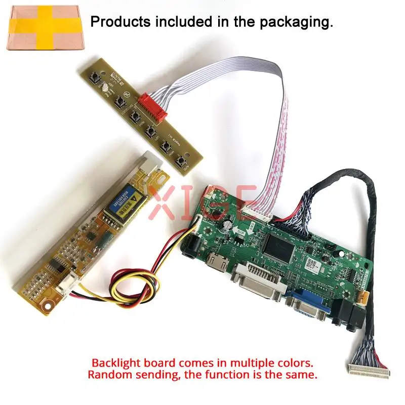 Per LTN184KT01-101/A01 LTN184KT02-S01/T01 Matrix Controller Scheda di Azionamento Kit FAI DA TE LVDS-30Pin HDMI + DVI + VGA 1-CCFL 1680x945 1680*945