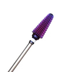 1pcs 5 in 1 Tungsten Milling Cutter Carbide Nail Dill Bits Manicure Drills for Machine Nails Accessories Tools