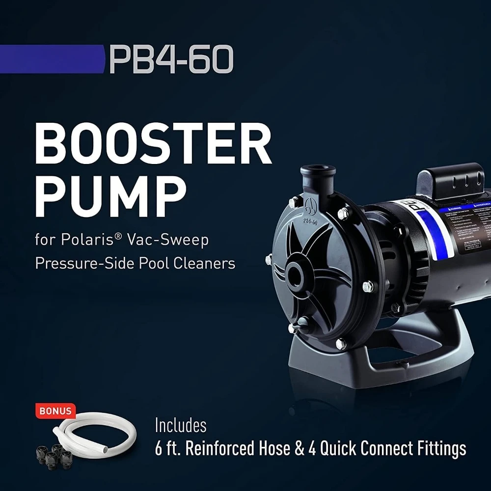 Booster Pump 3/4 HP for Pressure Pool Cleaners, Water Pump