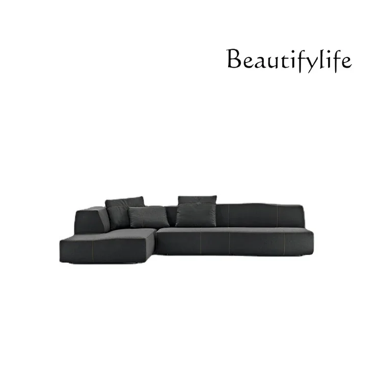 X35 Italian Light Luxury Sofa Cotton And Linen Fabric Sofa Simple Modern Module Corner Combination