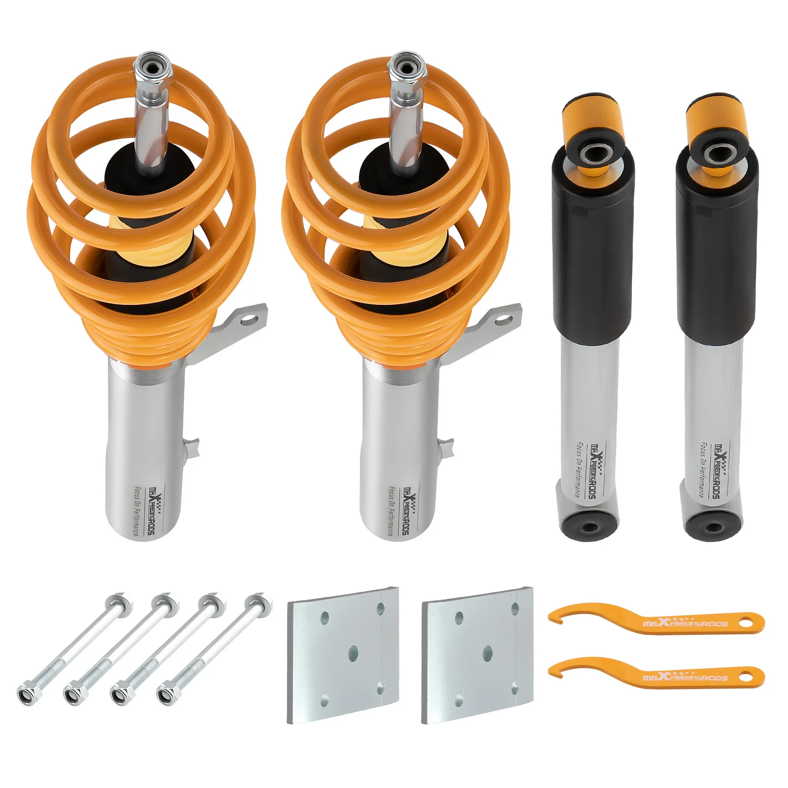 Straßen-Gewindefahrwerk-Kit für VW Caddy 3 2K 1.9 2.0 TDi Van 2WD 2004-2015 2010 2013
