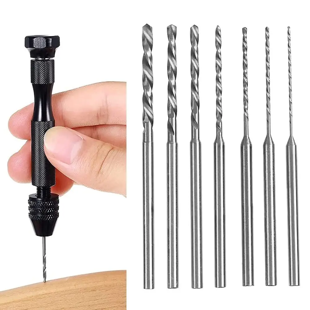 Multifunctional 2.35 Shank Micro Twist Drill Bit HSS Tiny Drill Bit Drilling Tool Amber