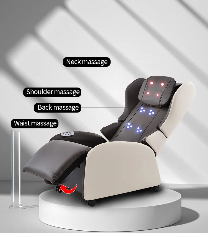 Smart Massage Chair Home Small Multifunctional Full Body Electric Neck Kneading Space Capsule Commercial Massage Pad