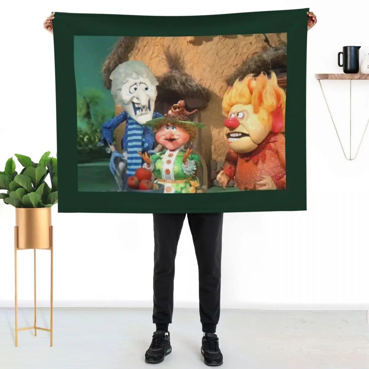 

Miser Brothers and Mother Nature Throw Blanket Warm Comfortable Blanket Gift for Parents Friends