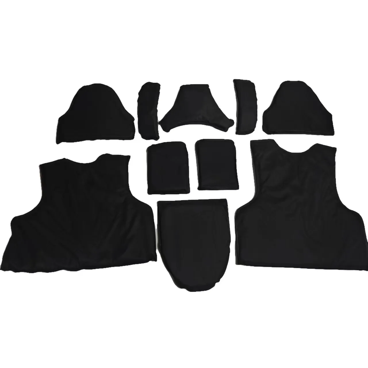 Full Protective Bulletproof Vest Ga2/3 Level Pe/kevlar Tactical Vest For Individual Combat Defense Equipment