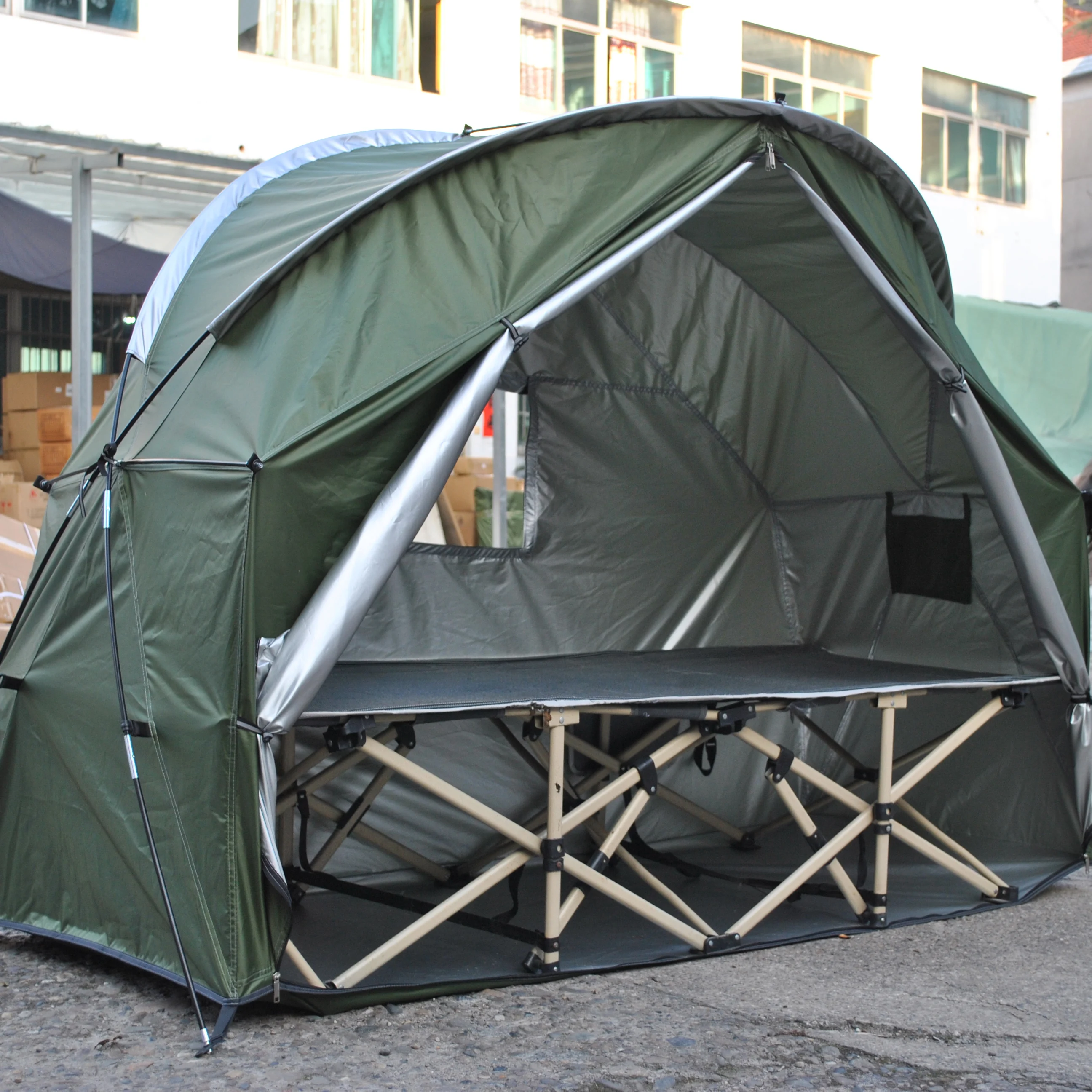 Durable Outdoor Individual tent for backpacking,CZX-725 1 persone tent not include the cot,1 person tent,bike tent for storage