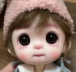 New sdBJD Doll1/6 fangfang 26cm Girl big eyes cute Doll resin Gift nude doll no Makeup For free