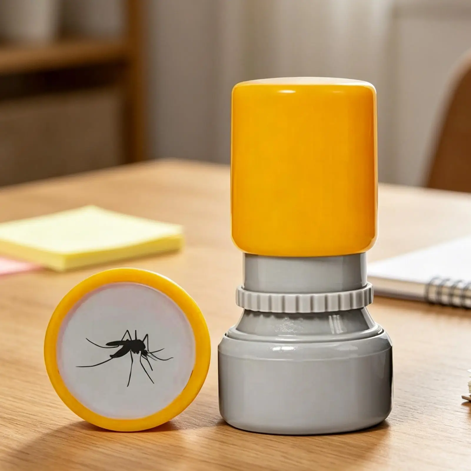 1PC Mosquito Pattern Self-Inking Stamp Cute Mosquito Stamp for Student DIY Craft Scrapbooking Doodly Stamp funny decor