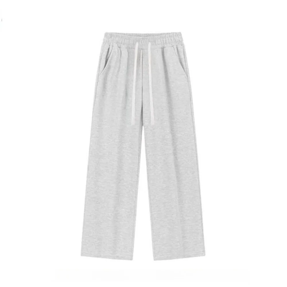 جديد الخريف والشتاء السراويل الرياضية الرجال السراويل طماق Sweatpants رمادي فضفاض ثنى السراويل الرياضية غير رسمية العلامة التجارية العصرية #4