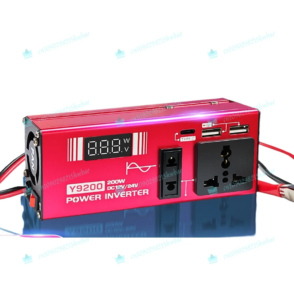 

12V To 220V 600W Solar Inverter LCD Display Home Power Converter 1 Pcs