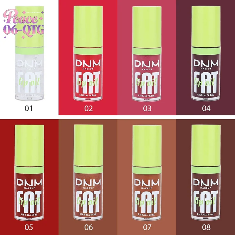1Pc Lip Gloss Waterproof Long-term Moisturizing Non-stick Cup Non-fading Liquid Green Packaging Lip Gloss Cosmetics